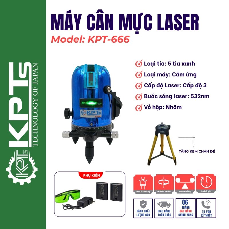 Máy cân mực laser KPT-666